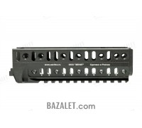 Zenitco B-20U Handguard Rail - CNC D16T Aluminum Handguard for RPK-Pattern Carbines with Bottom Picatinny & Side Bazis Rails (V2.0 / V2.1, Black, Desert & Golden Khaki)