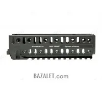 Zenitco B-20U Handguard Rail - CNC D16T Aluminum Handguard for RPK-Pattern Carbines with Bottom Picatinny & Side Bazis Rails (V2.0 / V2.1, Black, Desert & Golden Khaki)