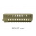 Zenitco B-20U Handguard Rail - CNC D16T Aluminum Handguard for RPK-Pattern Carbines with Bottom Picatinny & Side Bazis Rails (V2.0 / V2.1, Black, Desert & Golden Khaki)