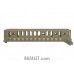 Zenitco B-21L Handguard Rail - CNC D16T Aluminum Three-Sided Bazis Lower Handguard for Vityaz-SN / Saiga-9 / TR9 Paradox Carbines (Black, Desert & Golden Khaki)