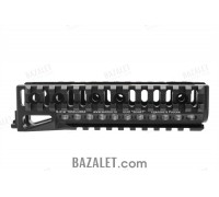 Zenitco B-21M Handguard Rail - CNC D16T Aluminum Three-Picatinny Handguard for Vityaz-SN / Saiga-9 / TR9 Paradox Carbines (Black, Desert & Golden Khaki)
