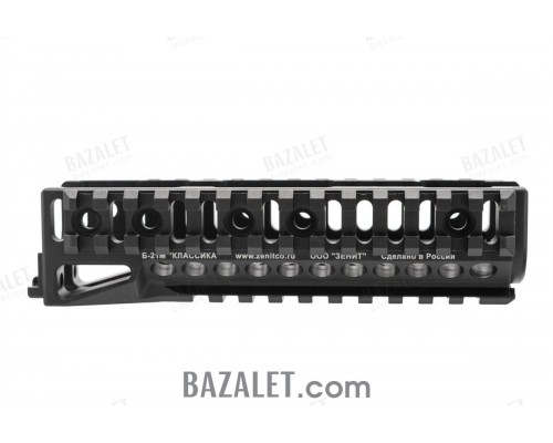 Zenitco B-21M Handguard Rail - CNC D16T Aluminum Three-Picatinny Handguard for Vityaz-SN / Saiga-9 / TR9 Paradox Carbines (Black, Desert & Golden Khaki)