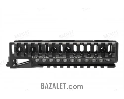 Zenitco B-21M Handguard Rail - CNC D16T Aluminum Three-Picatinny Handguard for Vityaz-SN / Saiga-9 / TR9 Paradox Carbines (Black, Desert & Golden Khaki)