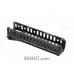Zenitco B-21U Handguard Rail - CNC D16T Aluminum Handguard for Vityaz-SN / Saiga-9 / TR9 Paradox Carbines with Bottom Picatinny & Side Bazis Rails (Black, Desert & Golden Khaki)