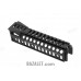 Zenitco B-21U Handguard Rail - CNC D16T Aluminum Handguard for Vityaz-SN / Saiga-9 / TR9 Paradox Carbines with Bottom Picatinny & Side Bazis Rails (Black, Desert & Golden Khaki)