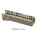 Zenitco B-21U Handguard Rail - CNC D16T Aluminum Handguard for Vityaz-SN / Saiga-9 / TR9 Paradox Carbines with Bottom Picatinny & Side Bazis Rails (Black, Desert & Golden Khaki)