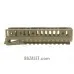 Zenitco B-21U Handguard Rail - CNC D16T Aluminum Handguard for Vityaz-SN / Saiga-9 / TR9 Paradox Carbines with Bottom Picatinny & Side Bazis Rails (Black, Desert & Golden Khaki)