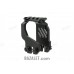 Zenitco B-22 Rear Sight Rail Mount - CNC D16T Aluminum Picatinny Bracket Over the Rear Sight Block for AK-Pattern Handguards (Black, Desert & Golden Khaki)