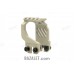 Zenitco B-22 Rear Sight Rail Mount - CNC D16T Aluminum Picatinny Bracket Over the Rear Sight Block for AK-Pattern Handguards (Black, Desert & Golden Khaki)