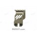 Zenitco B-22 Rear Sight Rail Mount - CNC D16T Aluminum Picatinny Bracket Over the Rear Sight Block for AK-Pattern Handguards (Black, Desert & Golden Khaki)