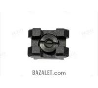 Zenitco B-2M Picatinny Rail Adapter - Short CNC D16T Aluminum Bazis-to-Picatinny Rail with Cam-Lock (15 mm, Black & Desert)
