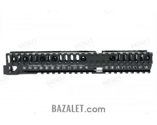 Zenitco B-30 Handguard Rail - Full-Length CNC D16T Aluminum Multi-Rail Picatinny Handguard for AK-Pattern Carbines (Black, Desert & Golden Khaki)