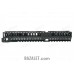 Zenitco B-30 Handguard Rail - Full-Length CNC D16T Aluminum Multi-Rail Picatinny Handguard for AK-Pattern Carbines (Black, Desert & Golden Khaki)