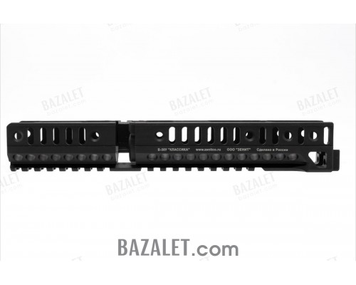 Zenitco B-30U Handguard Rail - Full-Length CNC D16T Aluminum AK-Pattern Handguard with Bottom Picatinny & Side Bazis Rails (Black, Desert & Golden Khaki)