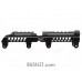 Zenitco B-31L Rail - CNC D16T Aluminum Picatinny Rail Over the Gas Tube for AK-Pattern Carbines (Black, Desert & Golden Khaki)