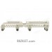 Zenitco B-31L Rail - CNC D16T Aluminum Picatinny Rail Over the Gas Tube for AK-Pattern Carbines (Black, Desert & Golden Khaki)