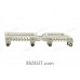 Zenitco B-31L Rail - CNC D16T Aluminum Picatinny Rail Over the Gas Tube for AK-Pattern Carbines (Black, Desert & Golden Khaki)