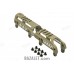 Zenitco B-31L Rail - CNC D16T Aluminum Picatinny Rail Over the Gas Tube for AK-Pattern Carbines (Black, Desert & Golden Khaki)