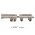 Zenitco B-31RPK Rail - CNC D16T Aluminum Upper Picatinny Rail Over the Gas Tube for RPK-Pattern Carbines (Black & Desert)