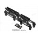 Zenitco B-31S V2.0 Rail - CNC D16T Aluminum Picatinny Rail Over the Gas Tube for AK-Pattern Carbines (Black, Desert & Golden Khaki)