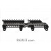 Zenitco B-31S V2.0 Rail - CNC D16T Aluminum Picatinny Rail Over the Gas Tube for AK-Pattern Carbines (Black, Desert & Golden Khaki)