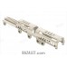 Zenitco B-31U/RPK Rail - CNC D16T Aluminum Extended Upper Picatinny Rail Over the Gas Tube for RPK-Pattern Carbines (Black & Desert)