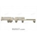 Zenitco B-31U/RPK Rail - CNC D16T Aluminum Extended Upper Picatinny Rail Over the Gas Tube for RPK-Pattern Carbines (Black & Desert)