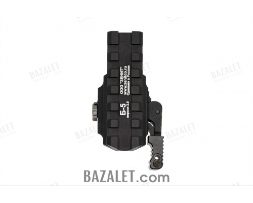 Zenitco B-5 QD Riser Mount - See-Through Picatinny-to-Picatinny Adapter (Quick-Detach V2.0)