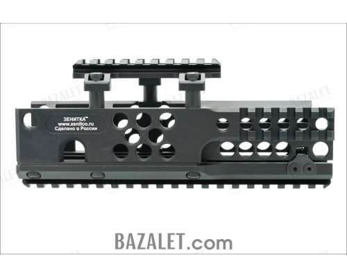 Zenitco B-50 Handguard Rail Kit - CNC Aluminum Quad-Rail Forend for Large-Format Platforms