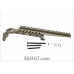 Zenitco B-51 Receiver Cover Rail - CNC Aluminum Picatinny Top Rail for Large-Format Platforms