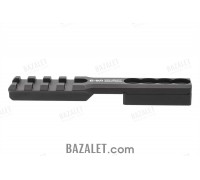 Zenitco B-9L Light Mount - CNC D16T Aluminum Bracket Forming a Picatinny Point on the Bazis Rail of Sport / Joker / U / L Handguards (Black & Desert)