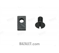 Zenitco Bazis Rail Clamp-Hook Mounting Set - Steel Slotted Nut Block & Countersunk Screw (Spare Part)