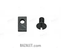 Zenitco Bazis Rail Clamp-Hook Mounting Set - Steel Slotted Nut Block & Countersunk Screw (Spare Part)