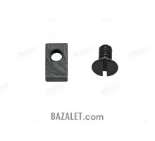 Zenitco Bazis Rail Clamp-Hook Mounting Set - Steel Slotted Nut Block & Countersunk Screw (Spare Part)