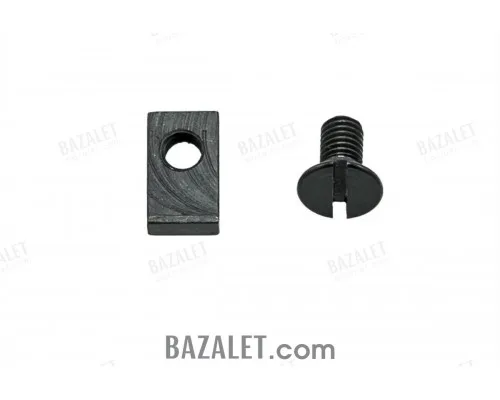 Zenitco Bazis Rail Clamp-Hook Mounting Set - Steel Slotted Nut Block & Countersunk Screw (Spare Part)
