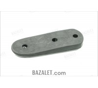 Zenitco Butt Pad Wide TPSH - Wide Recoil Pad for PT-1 / PT-1S / PT-5 Telescopic Stocks (Polymer, Black & Desert)