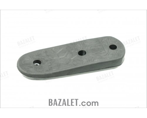 Zenitco Butt Pad Wide TPSH - Wide Recoil Pad for PT-1 / PT-1S / PT-5 Telescopic Stocks (Polymer, Black & Desert)