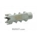 Zenitco DTK-1/AR-15 Muzzle Brake-Compensator for AR-15 Carbines - Steel 20X13, 1/2x28 Thread (Recoil Reduction, Toothed Crown)