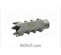 Zenitco DTK-1L/366 Muzzle Brake-Compensator for .366 TKM Carbines - Steel, 14x1 LH Thread (VPO-209 / AK-366 Lancaster)