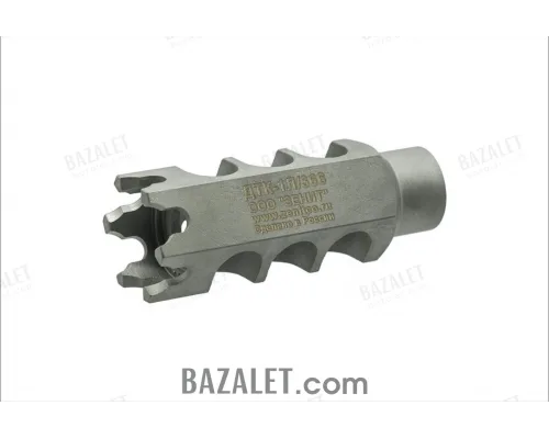 Zenitco DTK-1L/366 Muzzle Brake-Compensator for.366 TKM Carbines - Steel, 14x1 LH Thread (VPO-209 / AK-pattern-366 Lancaster)
