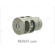 Zenitco DTK-2 Muzzle Brake-Compensator for AK-Pattern 7.62 & 5.45 Carbines - Steel, 24x1.5 RH Thread