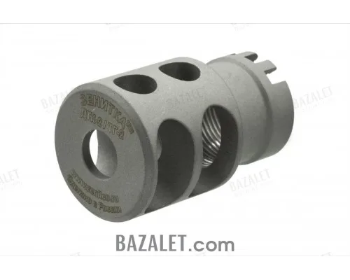 Zenitco DTK-2/TG-2 Muzzle Brake-Compensator - Steel Recoil Compensator for TG-2 Carbine (415 mm Barrel, 24x1.5 Thread)