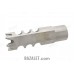 Zenitco DTK-3/366 Muzzle Brake-Compensator - Stainless Steel 20X13 for TG-2 Carbines (.366 TKM, 24x1.5 RH Thread)