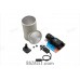 Zenitco Klesch-1 + LTsU (Red) LED Flashlight (Gen 1.1) - CNC D16T Aluminum White-Light Illuminator with Integrated Red Aiming Module, Full & Compact Kits (Black)