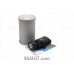 Zenitco Klesch-1 + LTsU (Red) LED Flashlight (Gen 1.1) - CNC D16T Aluminum White-Light Illuminator with Integrated Red Aiming Module, Full & Compact Kits (Black)
