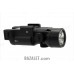 Zenitco Klesch-1 + LTsU (Red) LED Flashlight (Gen 1.1) - CNC D16T Aluminum White-Light Illuminator with Integrated Red Aiming Module, Full & Compact Kits (Black)