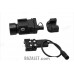 Zenitco Klesch-1IK IR LED Flashlight (Gen 1.1) - Compact CNC D16T Aluminum Infrared Illuminator, Constant & Boost Modes, Full & Handgun Kits (Black)