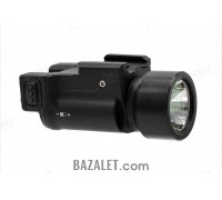 Zenitco Klesch-1IK IR LED Flashlight (Gen 1.1) - Compact CNC D16T Aluminum Infrared Illuminator, Constant & Boost Modes, Full & Handgun Kits (Black)