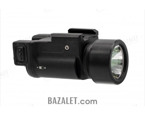 Zenitco Klesch-1IK IR LED Flashlight (Gen 1.1) - Compact CNC D16T Aluminum Infrared Illuminator, Constant & Boost Modes, Full & Handgun Kits (Black)