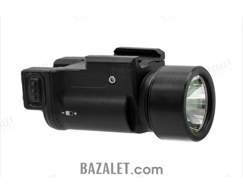 Zenitco Klesch-1IK IR LED Flashlight (Gen 1.1) - Compact CNC D16T Aluminum Infrared Illuminator, Constant & Boost Modes, Full & Handgun Kits (Black)